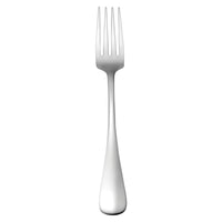 Oneida T148FDIF Baguette 8 5/8" 18/10 Stainless Steel Extra Heavy Weight European Size Table Fork - 12/Pack