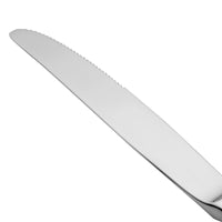 Oneida T148KDVF Baguette 9 7/8" 18/10 Stainless Steel Extra Heavy Weight Table Knife - 12/Pack