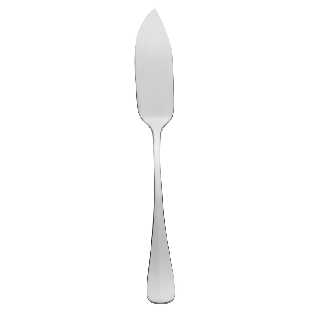 Oneida T148KFSF Baguette 8 3/8" 18/10 Stainless Steel Extra Heavy Weight Fish Knife - 12/Pack