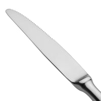 Oneida T148KPSF Baguette 8 5/8" 18/10 Stainless Steel Extra Heavy Weight Dessert Knife with Hollow Handle - 12/Pack