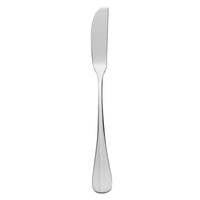 Oneida T148KSBF Baguette 6 3/4" 18/10 Stainless Steel Extra Heavy Weight Butter Spreader with Flat Handle - 12/Pack