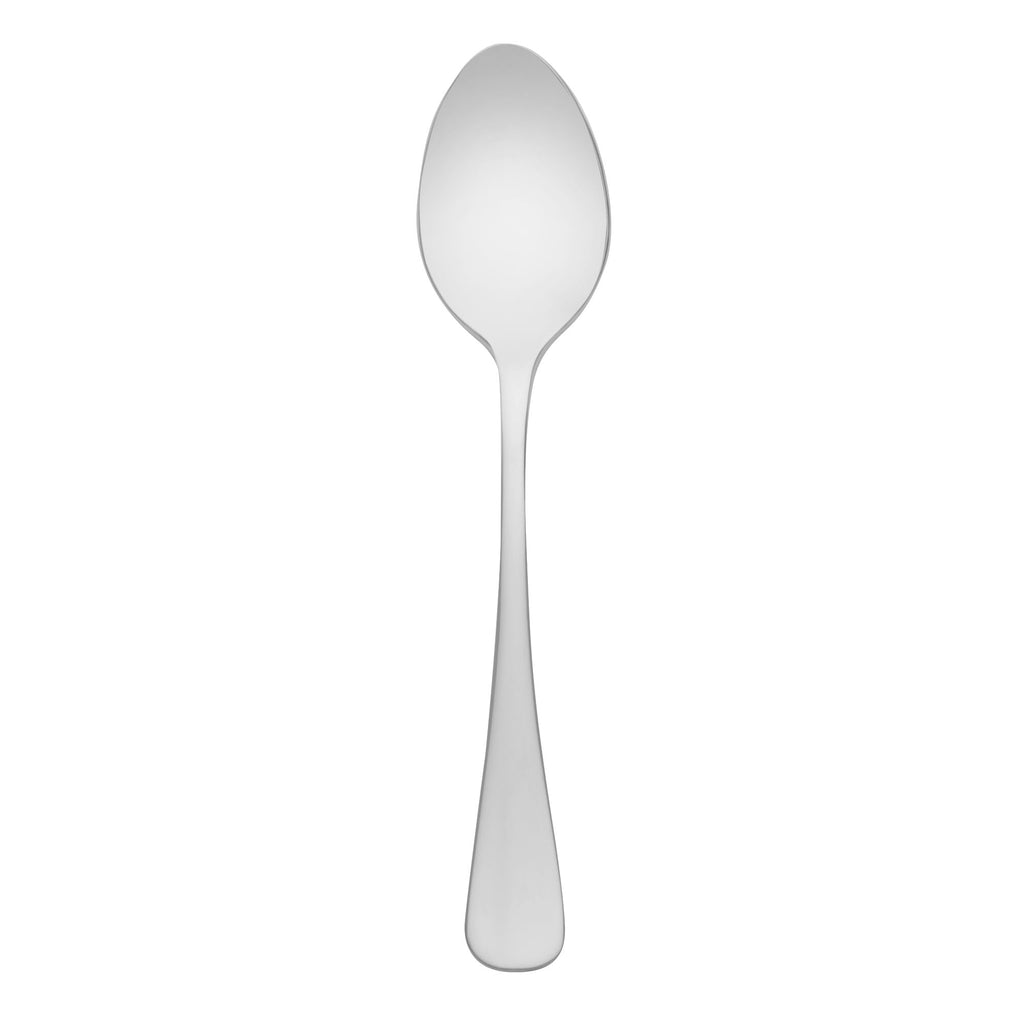 Oneida T148SADF Baguette 4 3/4" 18/10 Stainless Steel Extra Heavy Weight A.D. Demitasse / Coffee Spoon - 12/Pack