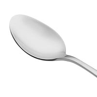 Oneida T148SADF Baguette 4 3/4" 18/10 Stainless Steel Extra Heavy Weight A.D. Demitasse / Coffee Spoon - 12/Pack