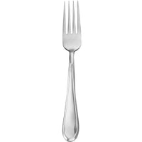 Walco 0405 Orbiter 8 1/8" 18/0 Stainless Steel Extra Heavy Weight Dinner Fork - 12/Pack