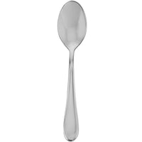 Walco 0407 Orbiter 7 3/8" 18/0 Stainless Steel Extra Heavy Weight Dessert Spoon - 12/Pack