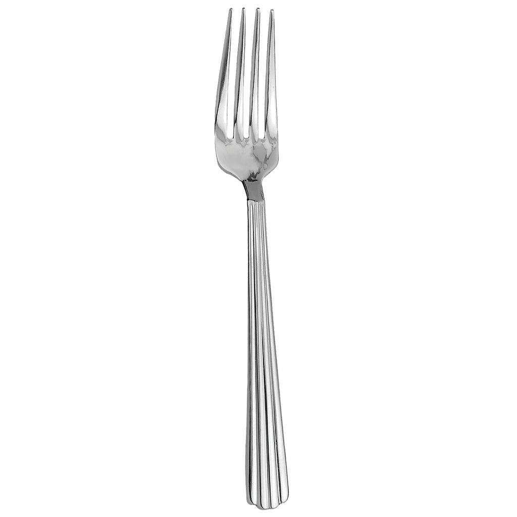 Walco 4905 Hyannis 7 1/4" 18/10 Stainless Steel Extra Heavy Weight Dinner Fork - 12/Pack