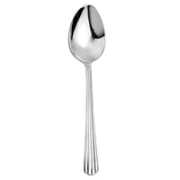 Walco 4907 Hyannis 6 3/4" 18/10 Stainless Steel Extra Heavy Weight Dessert Spoon - 12/Pack