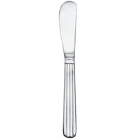 Walco 4911 Hyannis 7" 18/10 Stainless Steel Extra Heavy Weight Butter Knife - 12/Pack