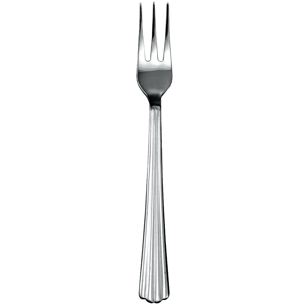 Walco 4915 Hyannis 5 7/16" 18/10 Stainless Steel Extra Heavy Weight Cocktail Fork - 12/Pack