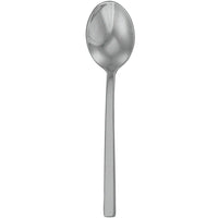 Walco 0901FS Semi 5 1/2" 18/10 Fieldstone Finish Stainless Steel Extra Heavy Weight Tea Spoon - 12/Pack