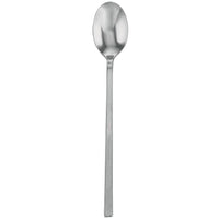 Walco 0904FS Semi 7 5/8" 18/10 Fieldstone Finish Stainless Steel Extra Heavy Weight Iced Tea Spoon - 12/Pack