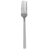 Walco 0905FS Semi 7 3/8" 18/10 Fieldstone Finish Stainless Steel Extra Heavy Weight Dinner Fork - 12/Pack