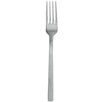 Walco 0906FS Semi 6 1/2" 18/10 Fieldstone Finish Stainless Steel Extra Heavy Weight Salad Fork - 12/Pack