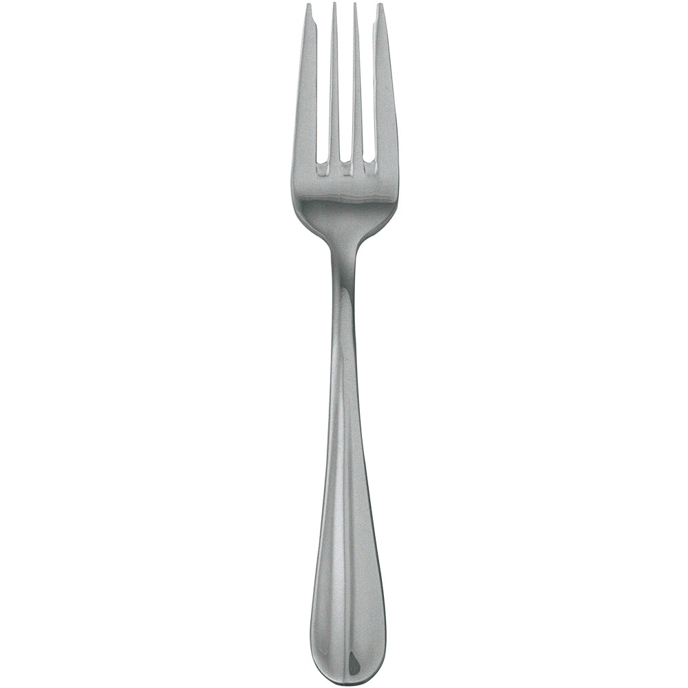Walco 9406FS Lancer 7" 18/10 Fieldstone Finish Stainless Steel Extra Heavy Weight Salad Fork - 12/Pack