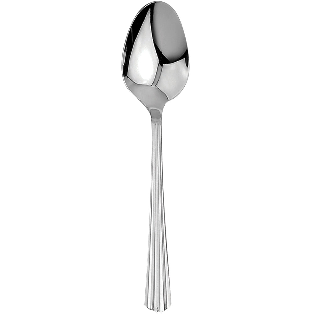 Walco 4901 Hyannis 5 3/4" 18/10 Stainless Steel Extra Heavy Weight Tea Spoon - 12/Pack