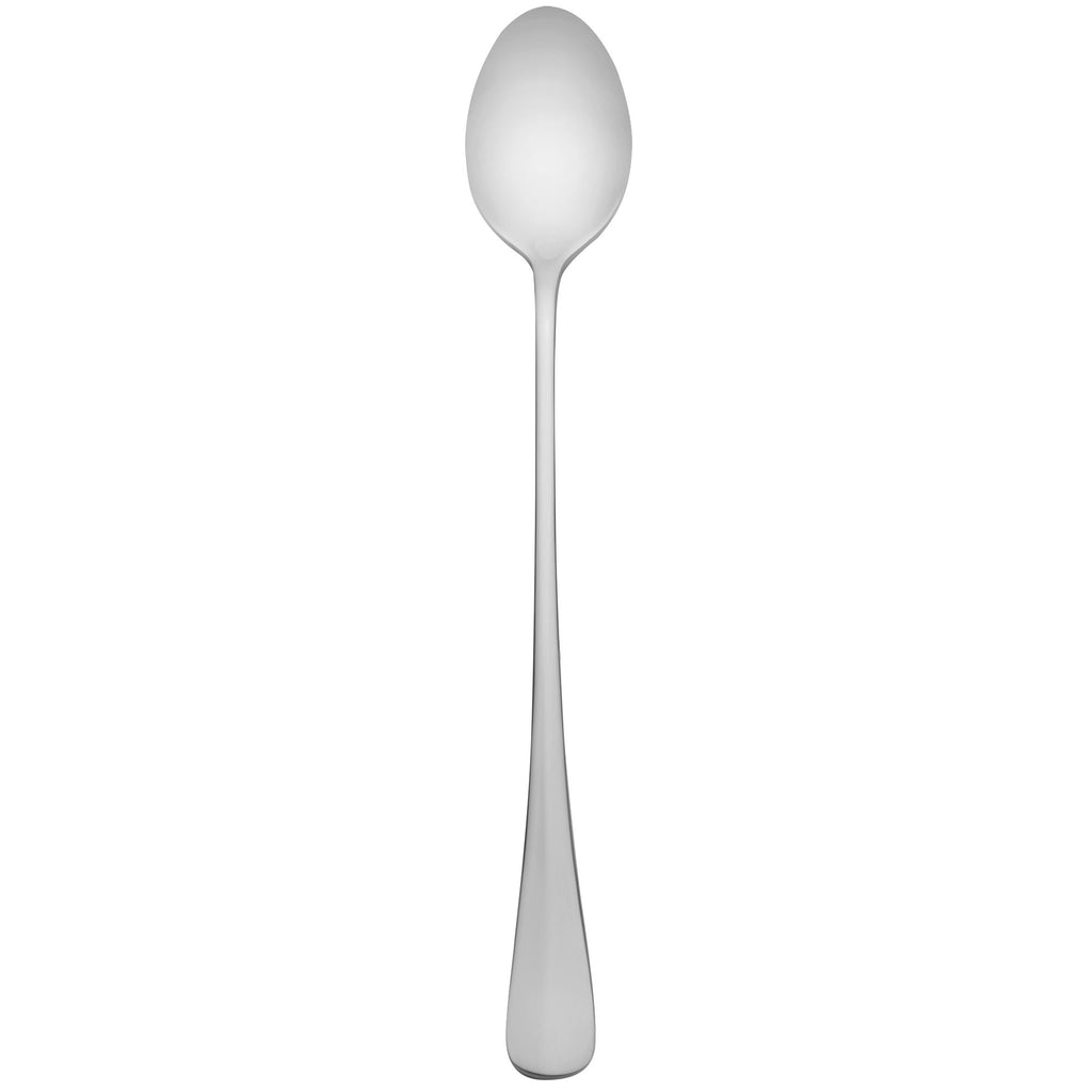 Oneida T148SITF Baguette 8" 18/10 Stainless Steel Extra Heavy Weight Iced Tea Spoon - 12/Pack
