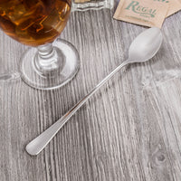 Oneida T148SITF Baguette 8" 18/10 Stainless Steel Extra Heavy Weight Iced Tea Spoon - 12/Pack