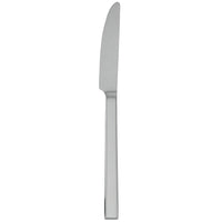 Walco 0945FS Semi 9" 18/10 Fieldstone Finish Stainless Steel Extra Heavy Weight Dinner Knife - 12/Pack