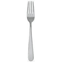 Walco 0805FS Star 7 1/2" 18/10 Stainless Steel Extra Heavy Weight Dinner Fork with Fieldstone Finish - 12/Pack