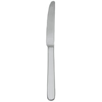 Walco 08451FS Star 9 1/4" 18/10 Stainless Steel Extra Heavy Weight Table Knife with Fieldstone Finish - 12/Pack