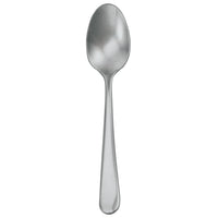 Walco 0801FS Star 5 5/8" 18/10 Stainless Steel Extra Heavy Weight Teaspoon with Fieldstone Finish - 12/Pack