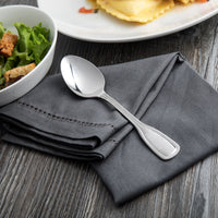 Acopa Scottdale 6 1/8" 18/8 Stainless Steel Extra Heavy Weight Teaspoon - 12/Pack