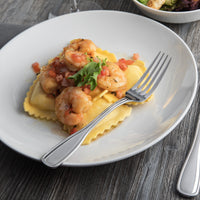 Acopa Scottdale 7 1/2" 18/8 Stainless Steel Extra Heavy Weight Dinner Fork - 12/Pack