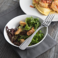 Acopa Scottdale 7" 18/8 Stainless Steel Extra Heavy Weight Salad Fork - 12/Pack