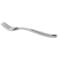 Oneida B443FOYF Tidal 5 1/4" 18/0 Heavy Weight Stainless Steel Oyster / Cocktail Fork - 12/Pack