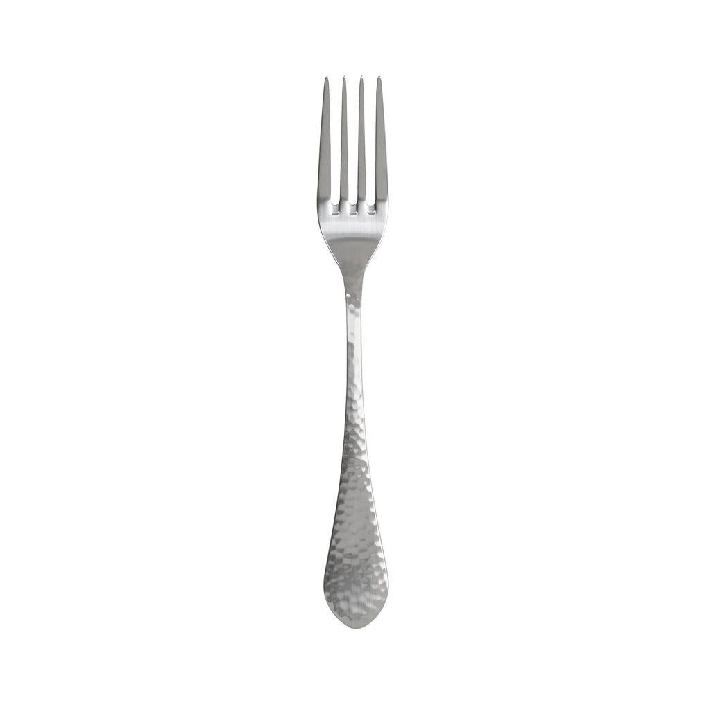 Arcoroc FM601 Stone Satin 8" 18/10 Extra Heavy Weight Stainless Steel Dinner Fork by Arc Cardinal - 12/Pack