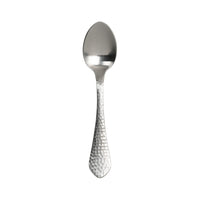 Arcoroc FM611 Stone Satin 4 3/8" 18/10 Extra Heavy Weight Stainless Steel Demitasse Spoon by Arc Cardinal - 12/Pack