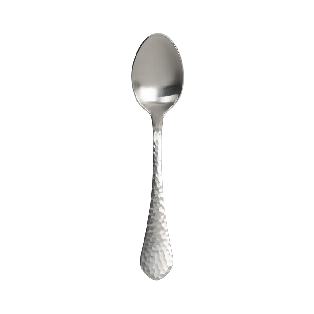 Arcoroc FM628 Stone Satin 6" 18/10 Extra Heavy Weight Stainless Steel Teaspoon by Arc Cardinal - 12/Pack