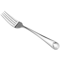 Reed & Barton RB125-027 Sea Shells 8 1/8" 18/10 Stainless Steel Extra Heavy Weight Dinner Fork - 12/Pack