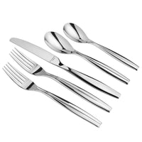 Reed & Barton RB121-038 Merlot 7 3/8" 18/10 Stainless Steel Extra Heavy Weight Salad Fork - 12/Pack