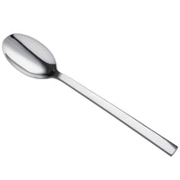 Oneida B678SBNF Chef's Table Mirror 13" 18/0 Stainless Steel Heavy Weight Banquet / Serving Spoon - 12/Pack