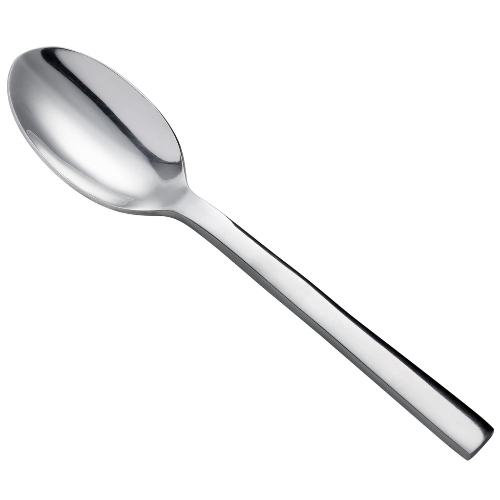 Oneida B678SFTF Chef's Table Mirror 5 3/4" 18/0 Stainless Steel Heavy Weight European Size Teaspoon - 12/Pack