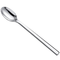 Oneida B678SITF Chef's Table Mirror 7 3/8" 18/0 Stainless Steel Heavy Weight Iced Tea Spoon - 12/Pack