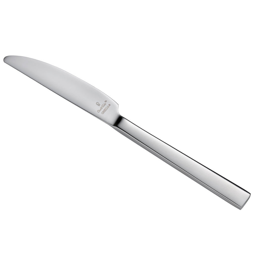 Oneida B678KBVF Chef's Table Mirror 6 7/8" 18/0 Stainless Steel Heavy Weight Butter Knife - 12/Pack