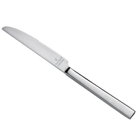 Oneida B678KDAF Chef's Table Mirror 8 1/4" 18/0 Stainless Steel Heavy Weight Dessert Knife - 12/Pack