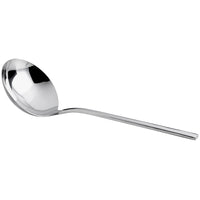 Oneida B678MSPF Chef's Table Mirror 13" 18/0 Stainless Steel Heavy Weight Soup Ladle - 12/Pack