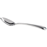 Oneida B882SDEF Acclivity 7" 18/0 Stainless Steel Heavy Weight Oval Bowl Soup / Dessert Spoon - 12/Pack
