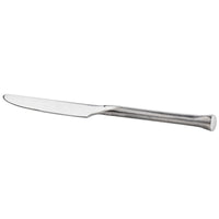 Oneida B582KDAF Wyatt 8 1/4" 18/0 Stainless Steel Heavy Weight Dinner / Dessert Knife - 12/Pack