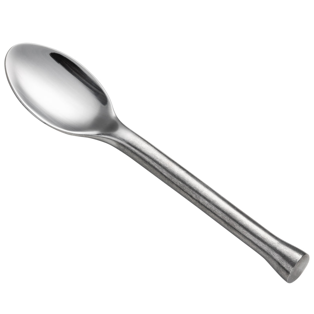 Oneida B582SADF Wyatt 4 3/8" 18/0 Stainless Steel Heavy Weight Demitasse / A.D. Coffee Spoon - 12/Pack