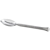Oneida B582SBLF Wyatt 6 3/16" 18/0 Stainless Steel Heavy Weight Bouillon Spoon - 12/Pack