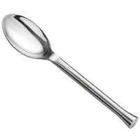 Oneida B582SFTF Wyatt 5 3/4" 18/0 Stainless Steel Heavy Weight European Teaspoon - 12/Pack