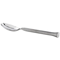 Oneida B582SFTF Wyatt 5 3/4" 18/0 Stainless Steel Heavy Weight European Teaspoon - 12/Pack