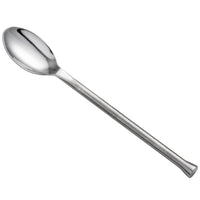 Oneida B582SITF Wyatt 7 3/8" 18/0 Stainless Steel Heavy Weight Iced Tea Spoon - 12/Pack