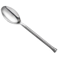 Oneida B582STBF Wyatt 9" 18/0 Stainless Steel Heavy Weight Tablespoon / Serving Spoon - 12/Pack