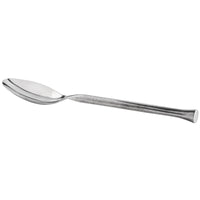 Oneida B582STBF Wyatt 9" 18/0 Stainless Steel Heavy Weight Tablespoon / Serving Spoon - 12/Pack