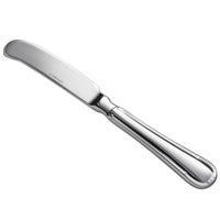 Oneida B022KBBF Titian 6 3/4" 18/0 Heavy Weight Stainless Steel Butter Knife - 12/Pack